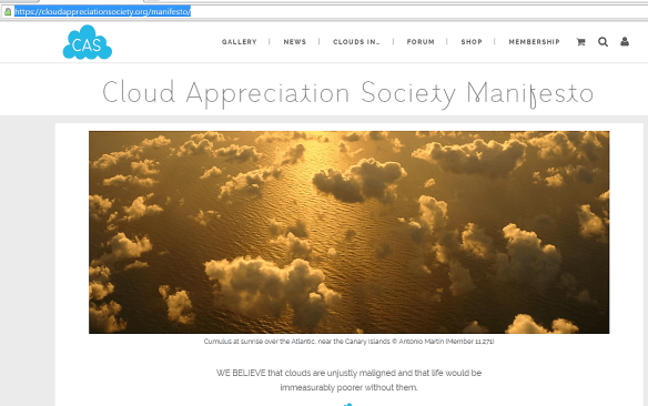 Cloud Appreciation Society